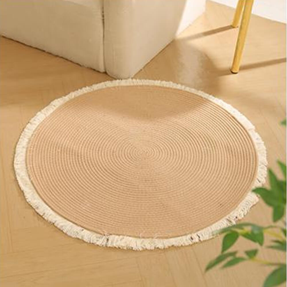 🔥Last Day Promotion 70% OFF🔥Handwoven Durable Cat Scratch Mat Rug