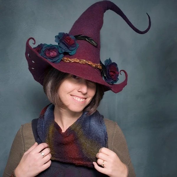 (🎃Early Halloween Sale - 49% OFF)🔮Halloween Party Felt Witch Hats