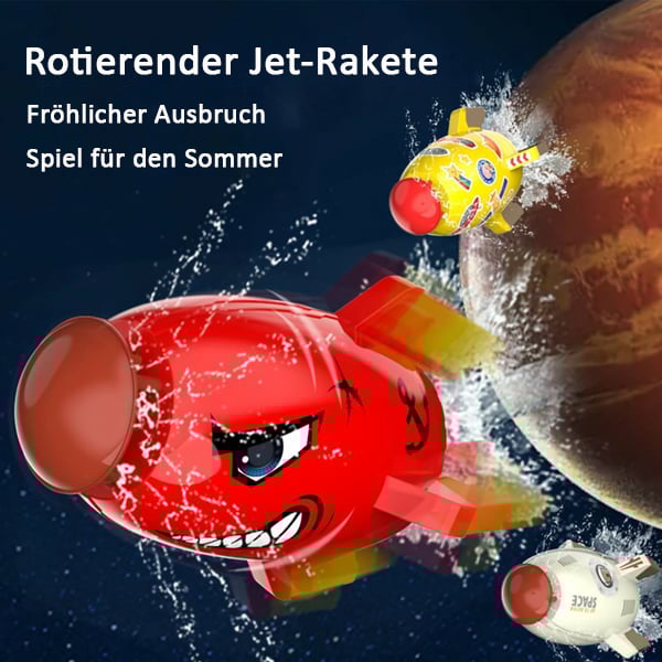 🔥Letzter Tag 49% Rabatt🔥2025 Sommer Outdoor Garten Raketen-Sprinkler-Spielzeug