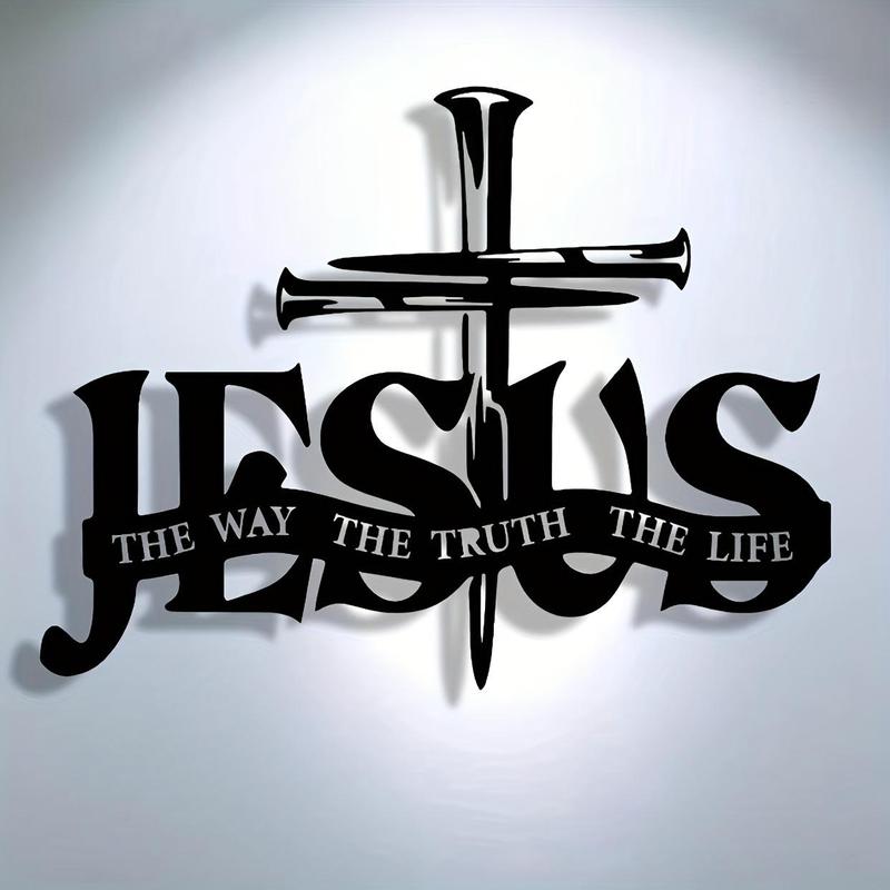 🔥Super Sale - 49% OFF - ✝️🙏Jesus & Cross Design Wall Art