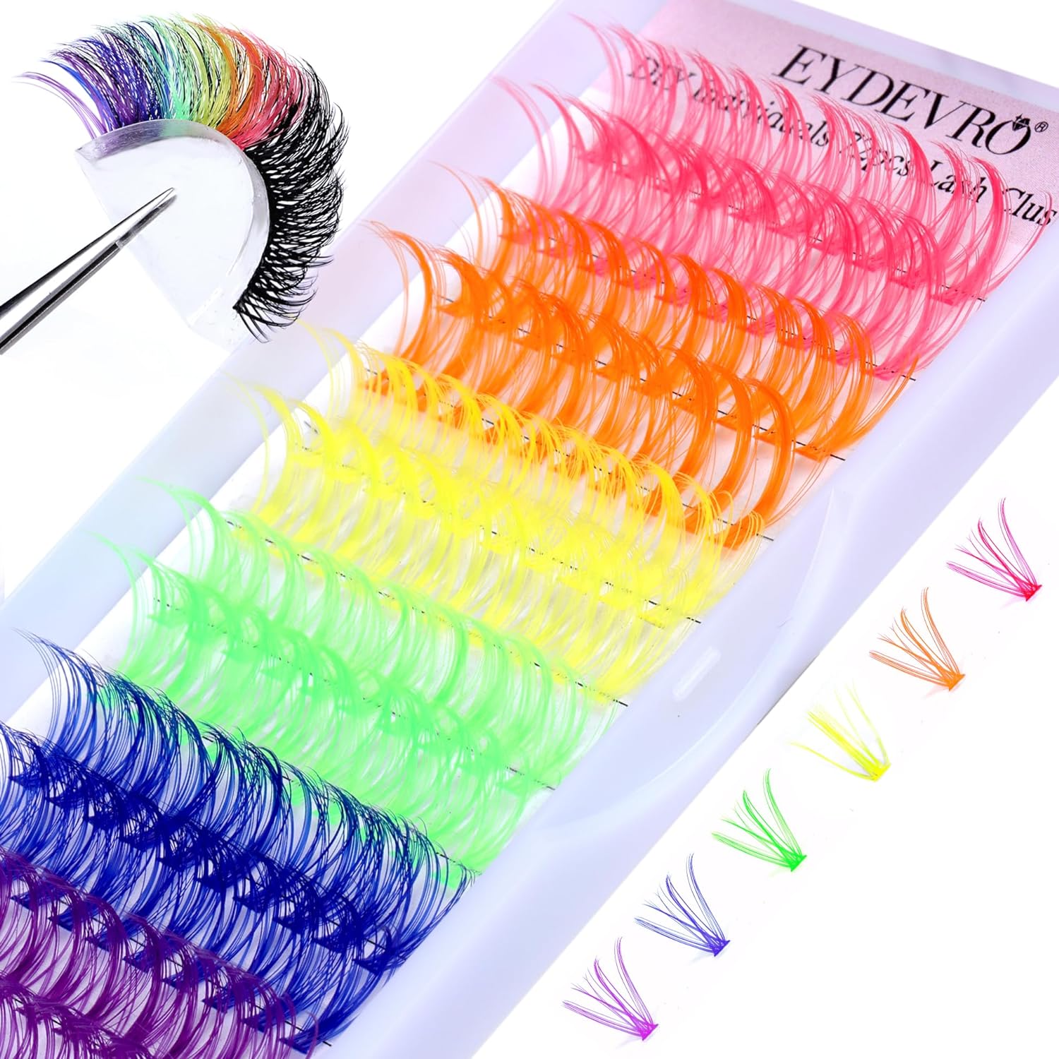 🔥Last Day Promotion 70% OFF🔥Colored Lash Clusters