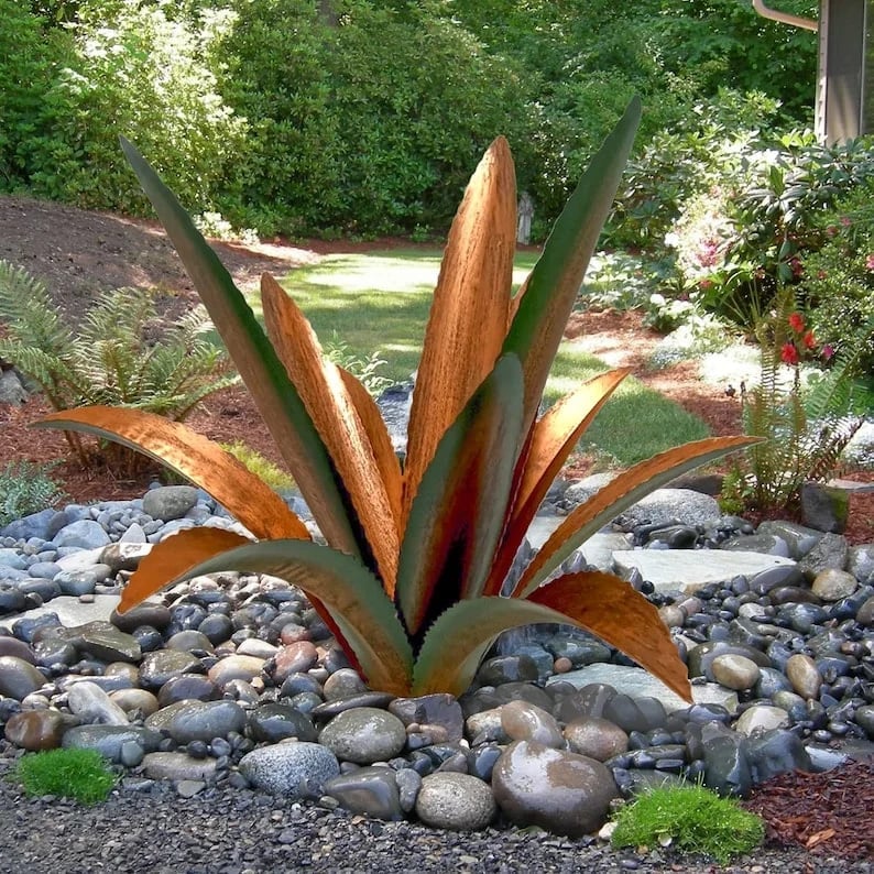 🔥Mother's Day Special 71% OFF🎁 Rustproof Metal Agave Plant