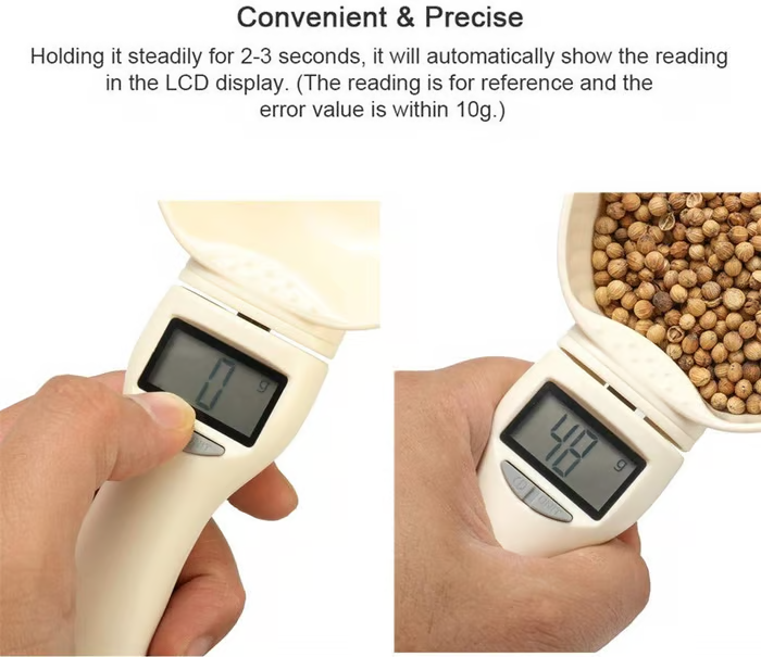 (🌲Early Christmas Sale- 49% OFF) Food Measuring Scoop Scale - 🔥BUY 3 GET EXTRA 20% OFF