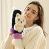 🧤Hand knitted cute animal gloves