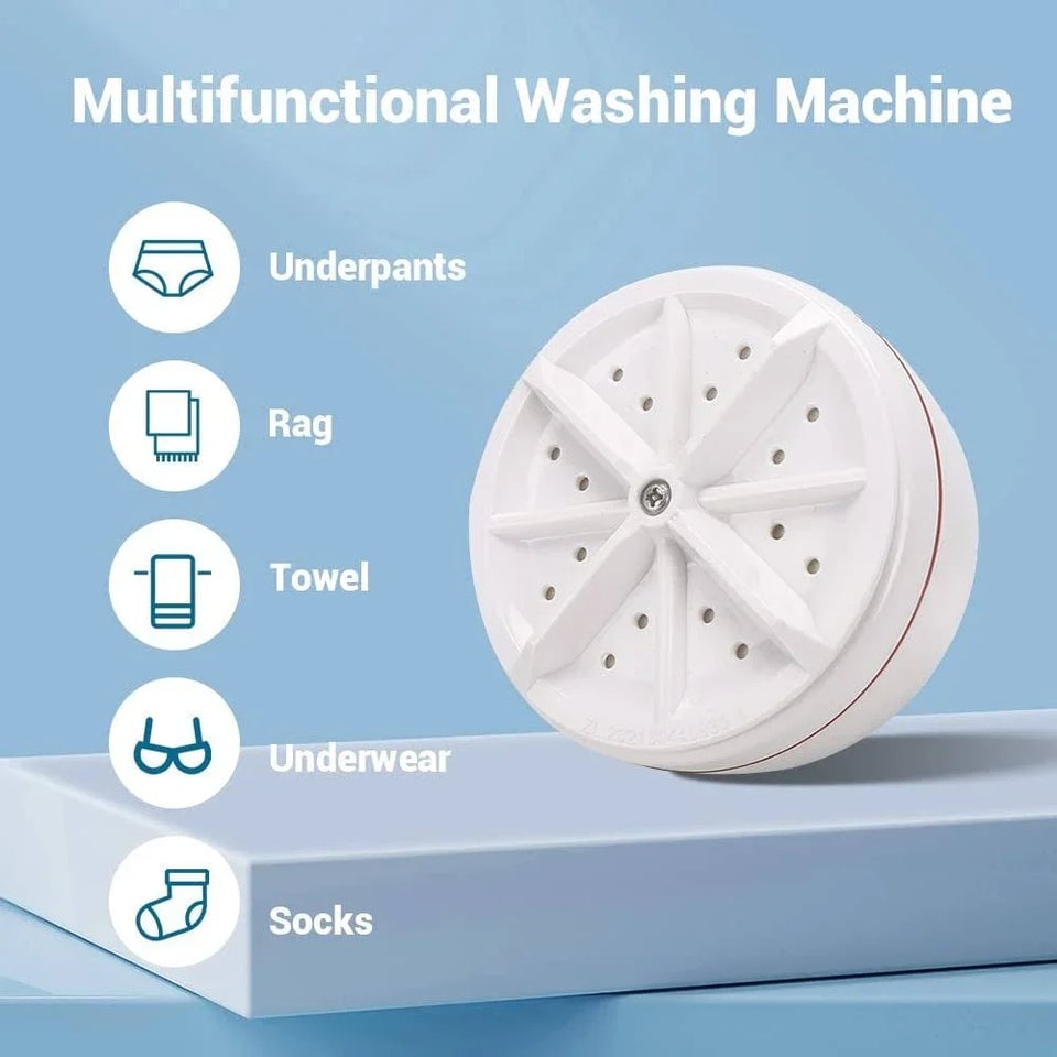 💥LAST DAY SALE 50% OF💥Portable Ultrasonic Washing Machine - Buy 2 Free Shipping