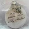 (Christmas Pre Sale- 50% OFF) Christmas Ornaments Feather Ball- Angel In Heaven Memorial Ornamen