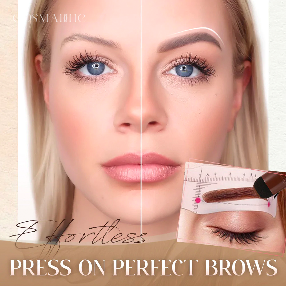 🔥Mother's Day Sale- 58% OFF💗😍Instant Waterproof Brows Stencil & Stamp Kit