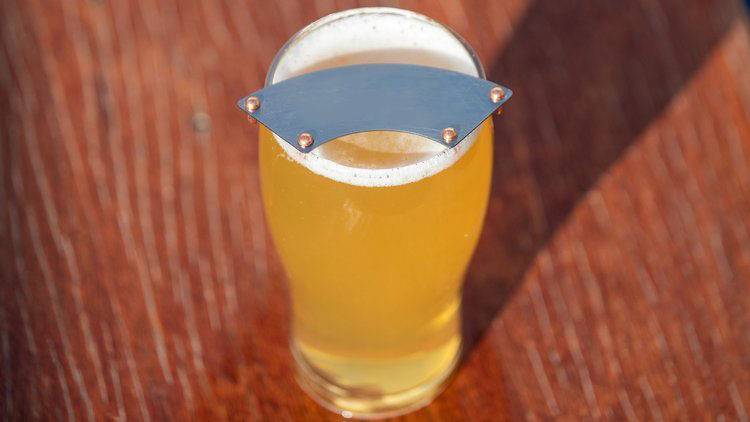 Stainless Steel Mustache Guard for Pint Glasses