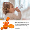 Baby Water Bottle Cap Silicone Bottle Top Nozzle Adapter Protect Children Mouth