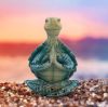 2 Pcs Sea Turtle Meditating Yoga Figurines