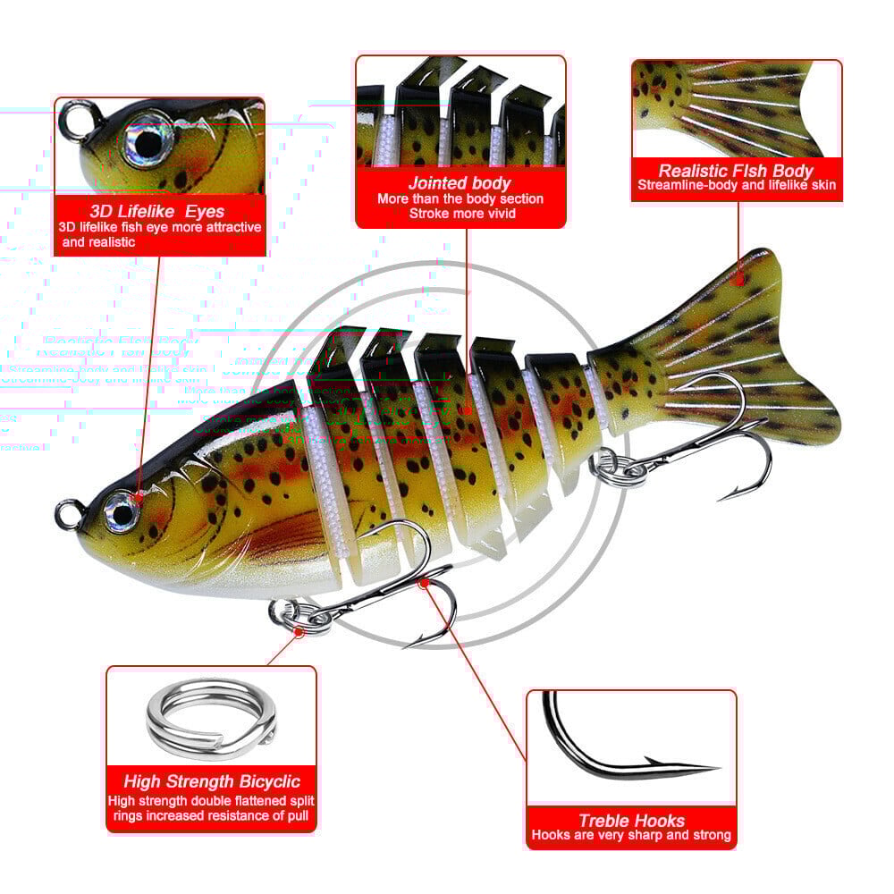 (🎁LAST DAY 50% OFF) Bionic Swimming Lure (5 Pcs)