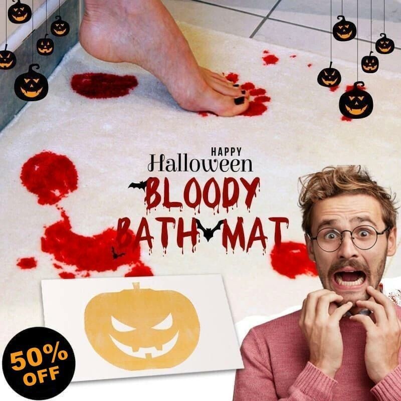 🔥 Halloween hot sale👻 Bloody Footprint Mat