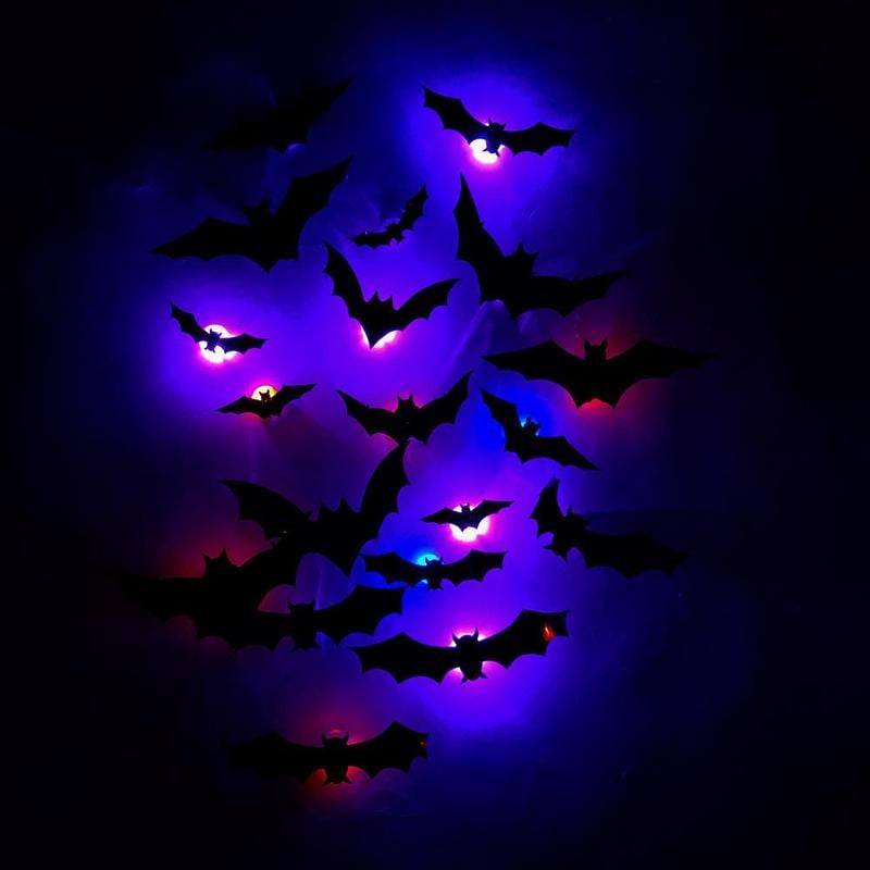 Last Day Promotion 70% OFF - 🔥3D Bat Design LED Decoration⚡Buy 2 Get 1 Free(3 Pcs)