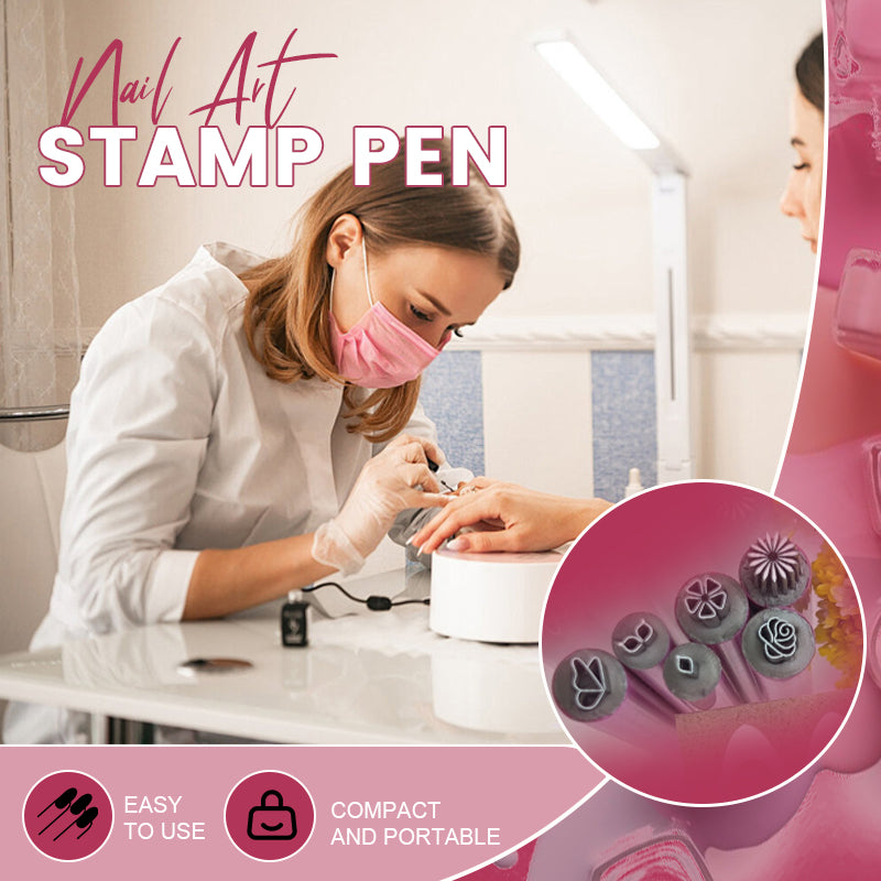 (🎄Early Christmas Sale - 49% OFF) ❀Nail Art Stamp Pen