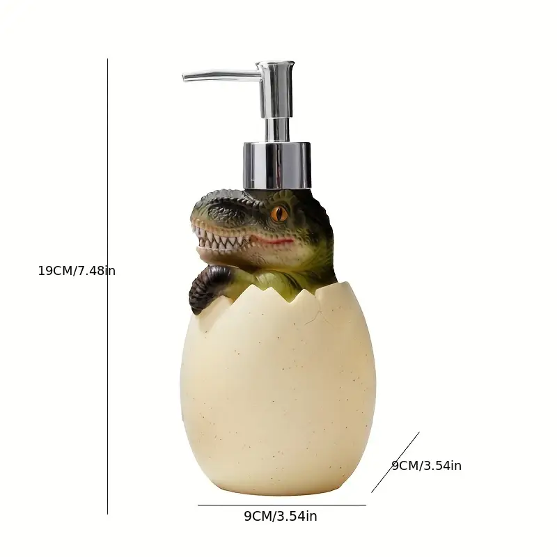 Dinosaur soap dispenser