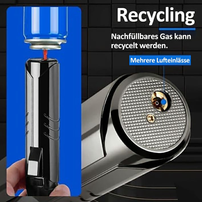 🔥Letzter Tag 49 % Rabatt - 1300° Hochtemperatur-Fackelfeuerzeug