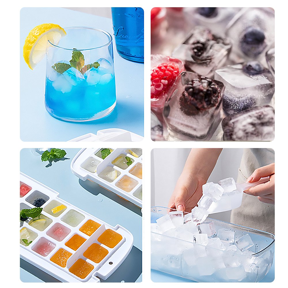 (🎄Christmas Hot Sale🔥🔥)Press type Ice Cube Maker(BUY 2 GET EXTRA 10% OFF & FREE SHIPPING)