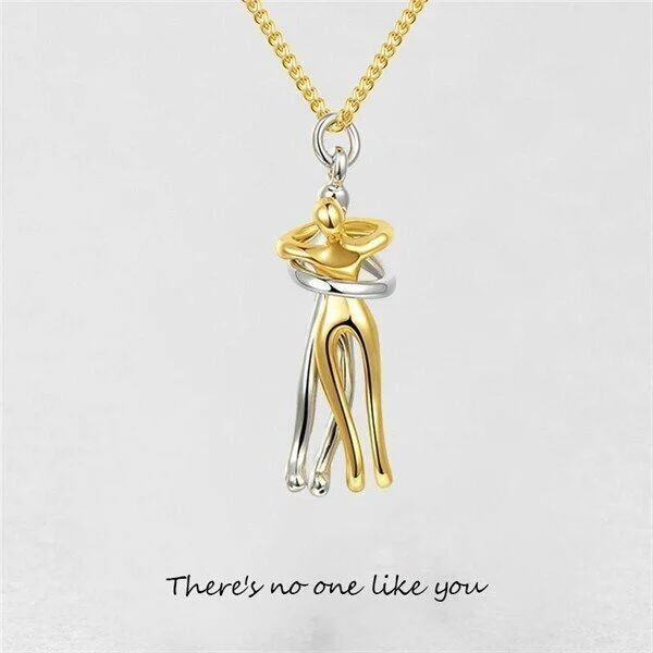🎅Last Day Promotion- SAVE 48%🎁The Perfect Gift for Loved One - Hug Necklace💕