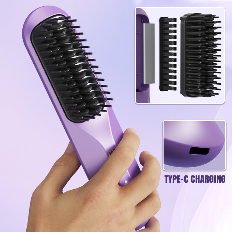 💥LAST DAY SALE 50% OFF💥Hair Straightener Comb⚡BUY 2 FREE SHIPPING