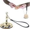 🎄(🔥Black Friday Sale: Save $10)🎄 Handmade Portable Yarn Holder, Travel Wrist Hanging Yarn Cake Dispenser, Gift for Crocheter
