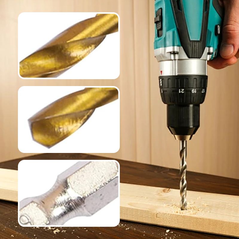 13PCS Multipurpose Drill Bit Set（𝐒𝐭𝐞𝐯𝐞 𝐑𝐨𝐬𝐬 𝐑𝐞𝐜𝐨𝐦𝐦𝐞𝐧𝐝）