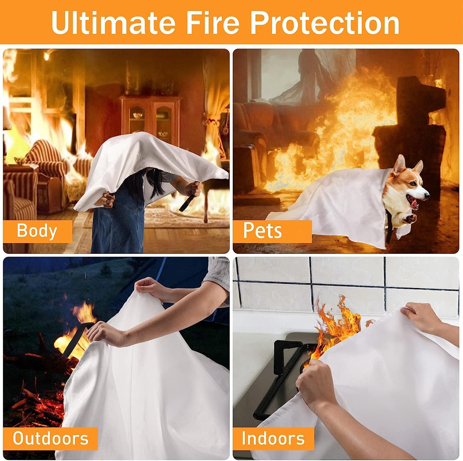 LAST DAY 49% OFF - Emergency Fire Blanket