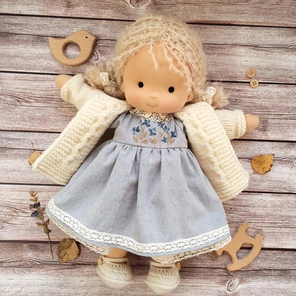 🎁 Handmade Waldorf Doll - Buy 2 Free Shipping
