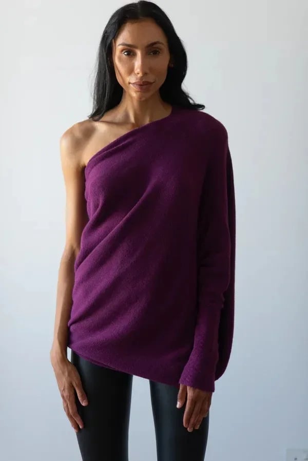 ✨LAST DAY 50% OFF✨Asymmetric Draped Jumper