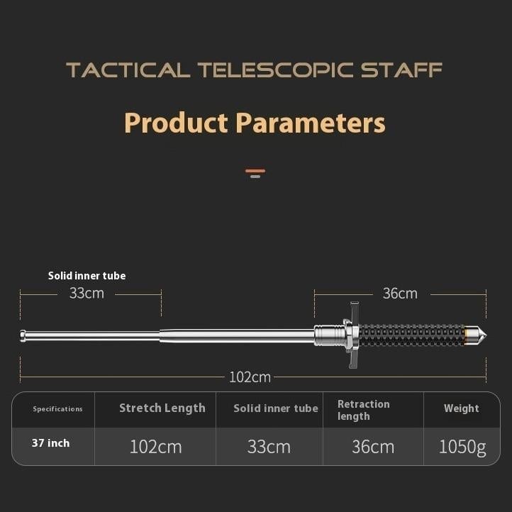 Legal Self-Defense Telescopic Swing Stick Camping Hiking Climbing Stick