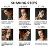 48-Piece Men's Razor Blade Replacement Set with Free Handle - Ultra Sharp Stainless Steel Blades for Smooth Shaving