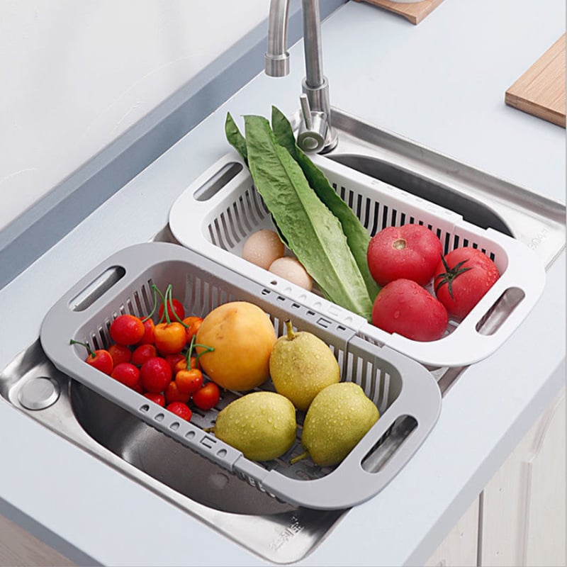 🔥Last Day Promotion - 60% OFF🎁Extend kitchen sink drain basket🥕🍅🍆💧