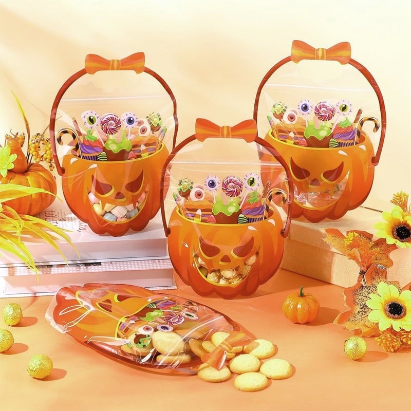 🎁TikTok Last Day Sale - 70% OFF👻Original Zipper Halloween Favor Bags