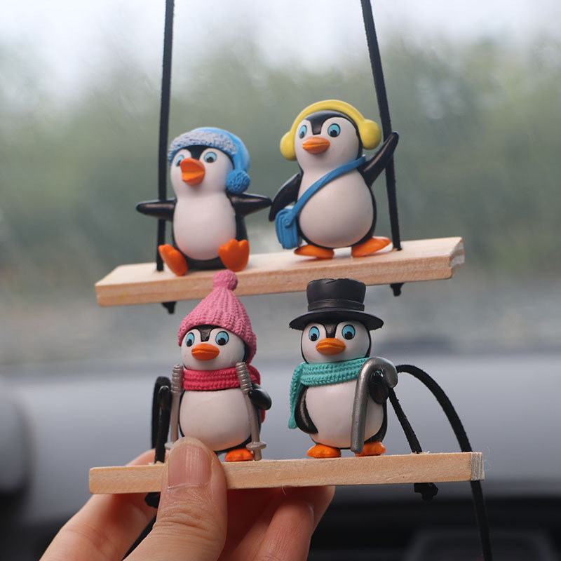 Last Day Promotion 48% OFF - Swing penguin car pendant(buy 4 free shipping now)