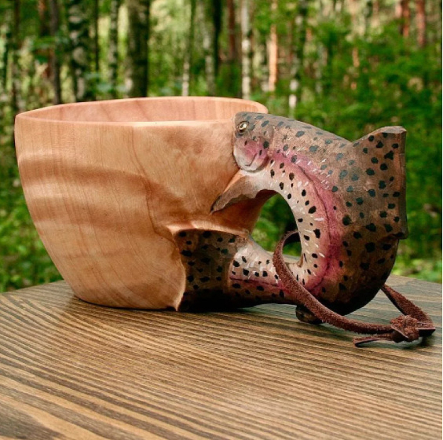 Kuksa Traditional Wooden Cup from Finland