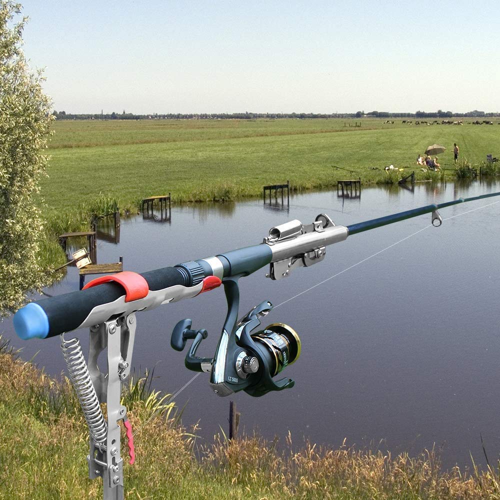 (🎉Last Day Promotion 50% OFF) 🎣 Automatic Fishing Rod Holder - Buy 2 Get Extra 10% OFF & Free Shipping