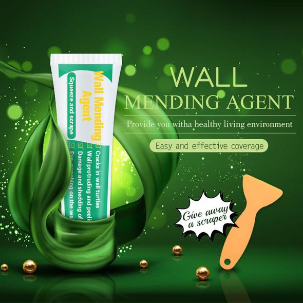 (🔥Last Day Promotion- SAVE 48% OFF)WALL MENDING AGENT(buy 2 get 1 free now)