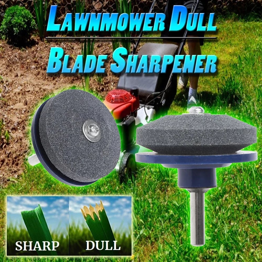 🔥2024 HOT SALE🔥🔥  PROMOTION -  Lawnmower Dull Blade Sharpener