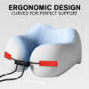 ⏰ Today Only – 49% OFF 🎁 Ergonomic Memory Foam U-Shaped Travel Neck Pillow