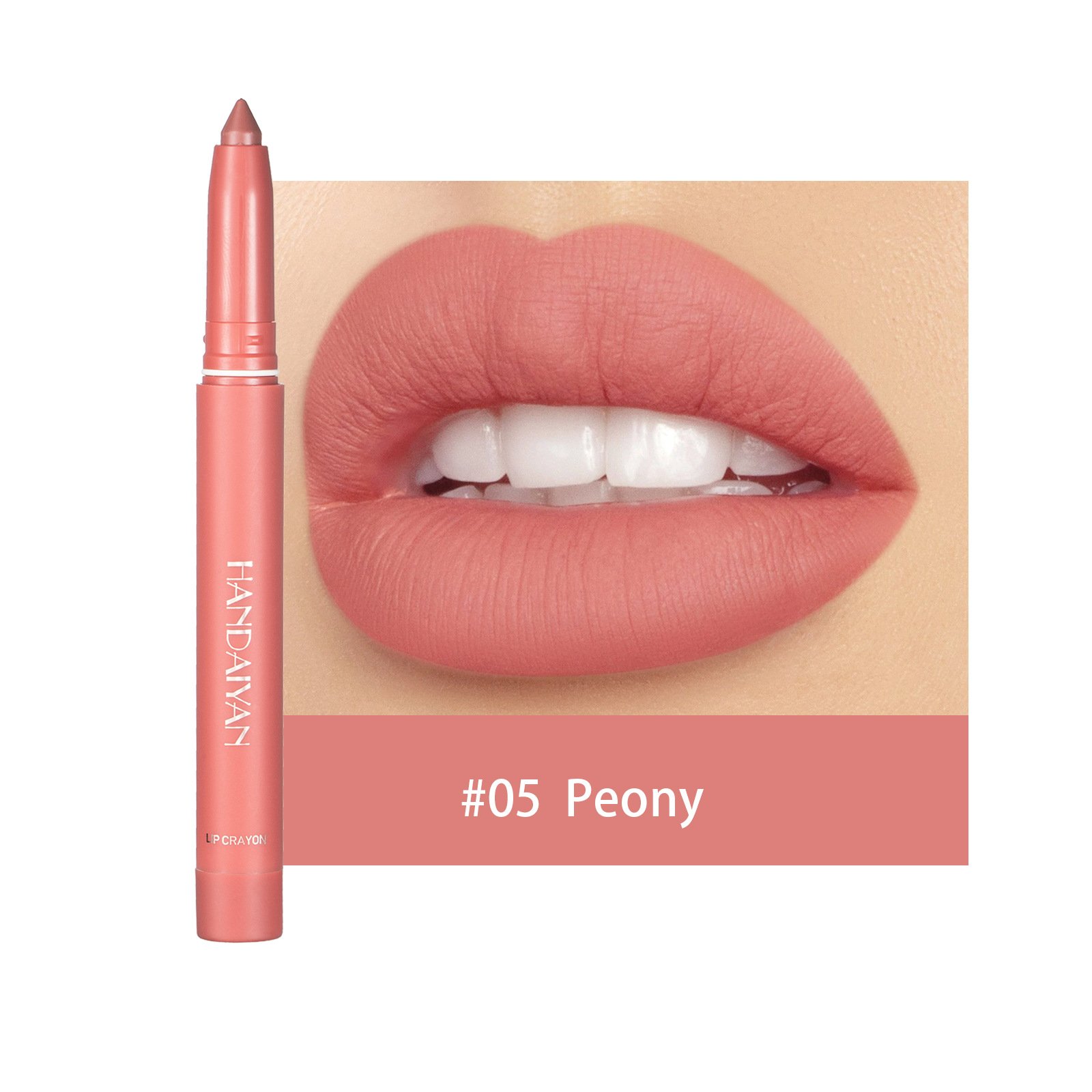 🎅EARLY XMAS SALE 70% OFF💖12 Color HANDAIYAN Rotating Sharpenable Matte Lipstick Pencils
