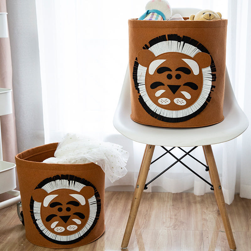 Buy 2 Free Shipping-FOLDABLE FABRIC ANIMAL BASKETS