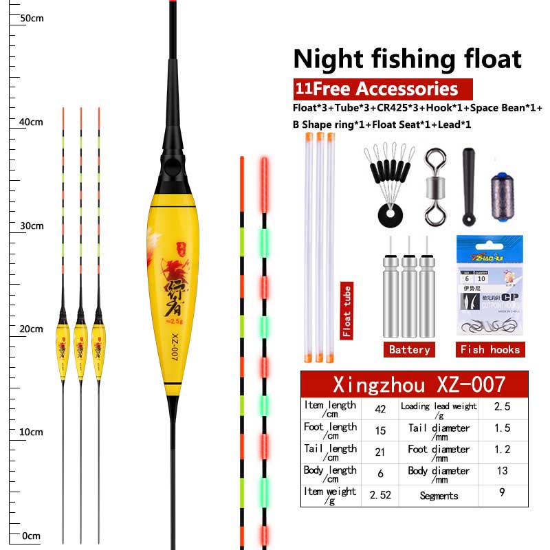 🎣 Summer Sale-30% OFF🐠Electric Luminous Night Fishing Floats