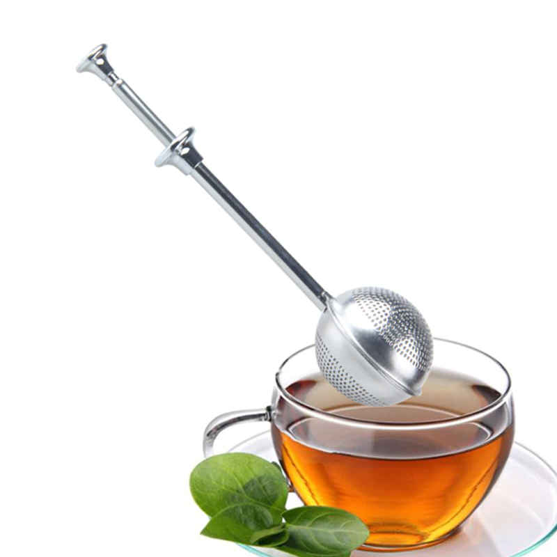 (💗Mother's Day Gift-40% OFF) Stainless Steel Telescopic Tea Infuser-BUY 3 FREE SHIPPING