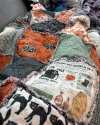 🎃 Vintage-Style Halloween Patchwork Quilt