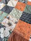 🎃 Vintage-Style Halloween Patchwork Quilt