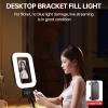 🎁TikTok Last Day Sale - 70% OFF🎉Rechargeable Selfie Portable Ring Light – Adjustable Bicolor Fill Light