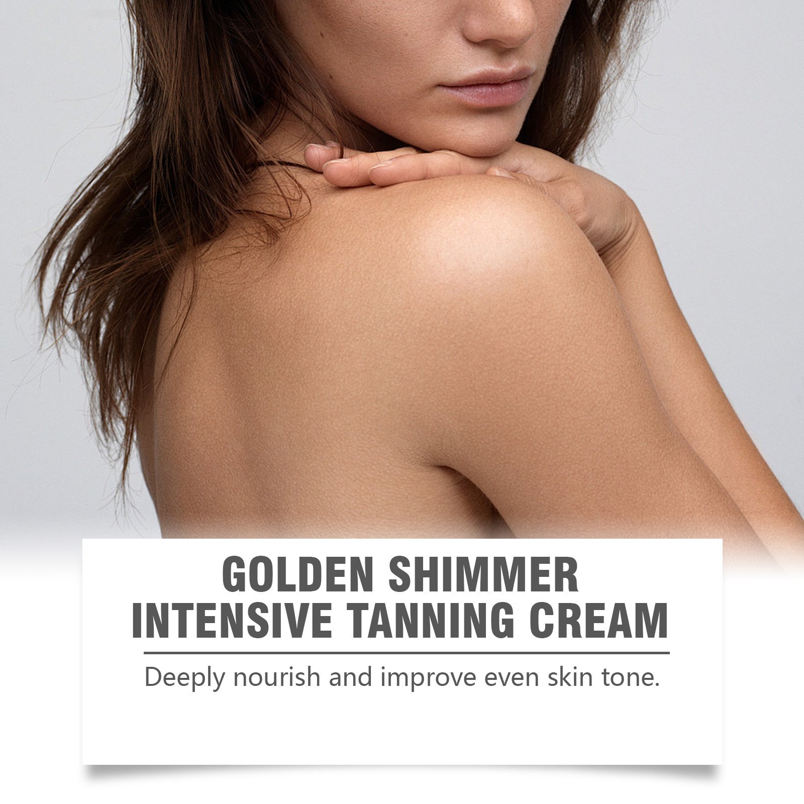 🎁TikTok Last Day Sale - 70% OFF🔥Carroten Gold Shimmer Intensive Tanning Gel 💖