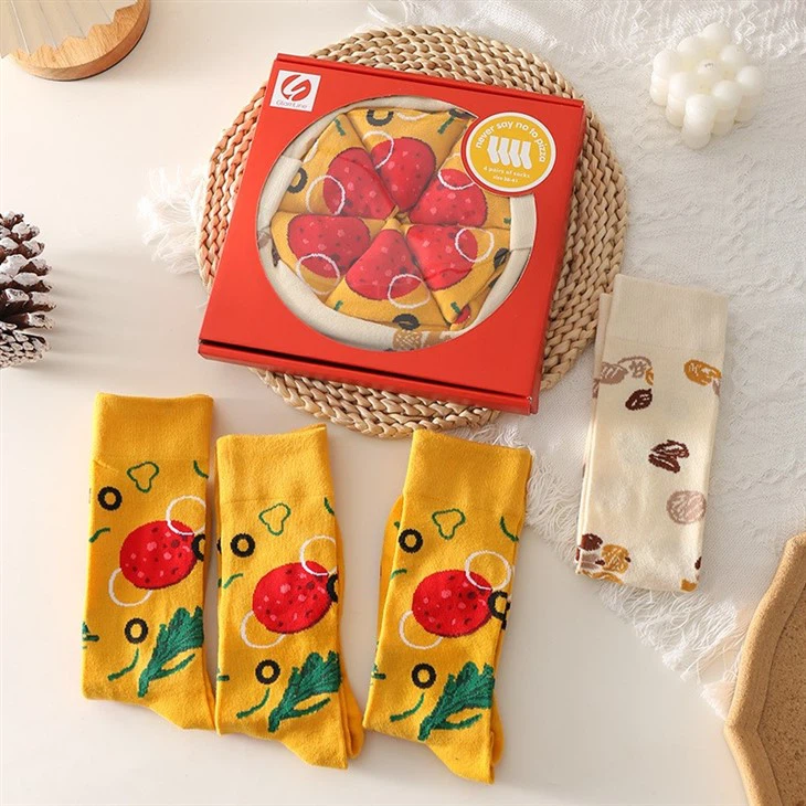 🔥Last Day Promotion - 70% OFF🎁Pizza Socks🍕🧦 Buy 2 Get 🚚 Free Shipping