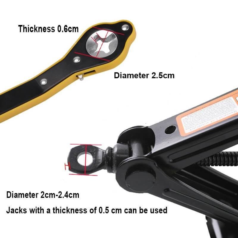 Summer Hot Sale 50% OFF - Auto Labor-Saving Jack Ratchet Wrench(Buy 2 Free Shipping)