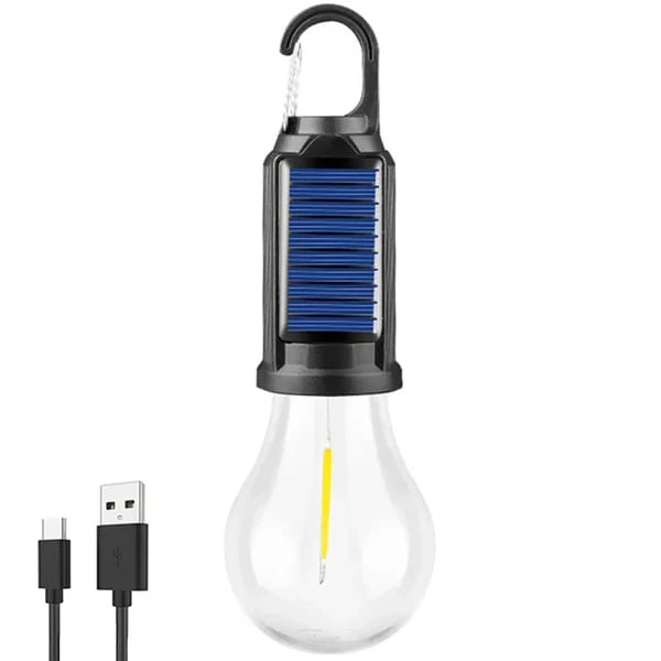 💥LAST DAY SALE 50% OFF💥2025 New Solar Rechargeable Hooked Camping Light⚡BUY 3 GET 1 FREE