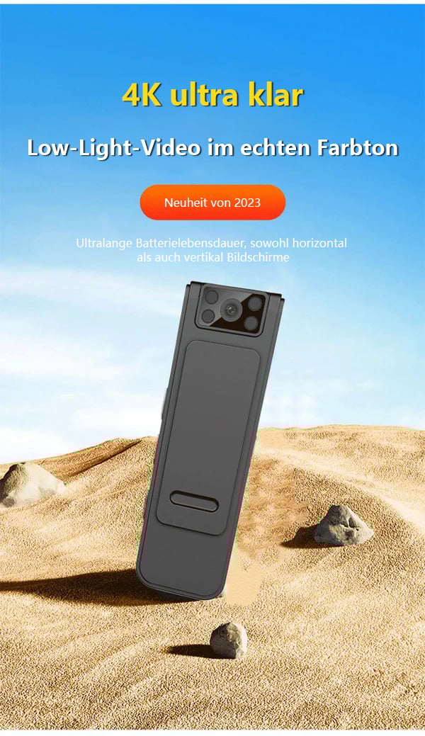 🔥2025 Neue HD 1080P Kamera mit Geräuschreduktion